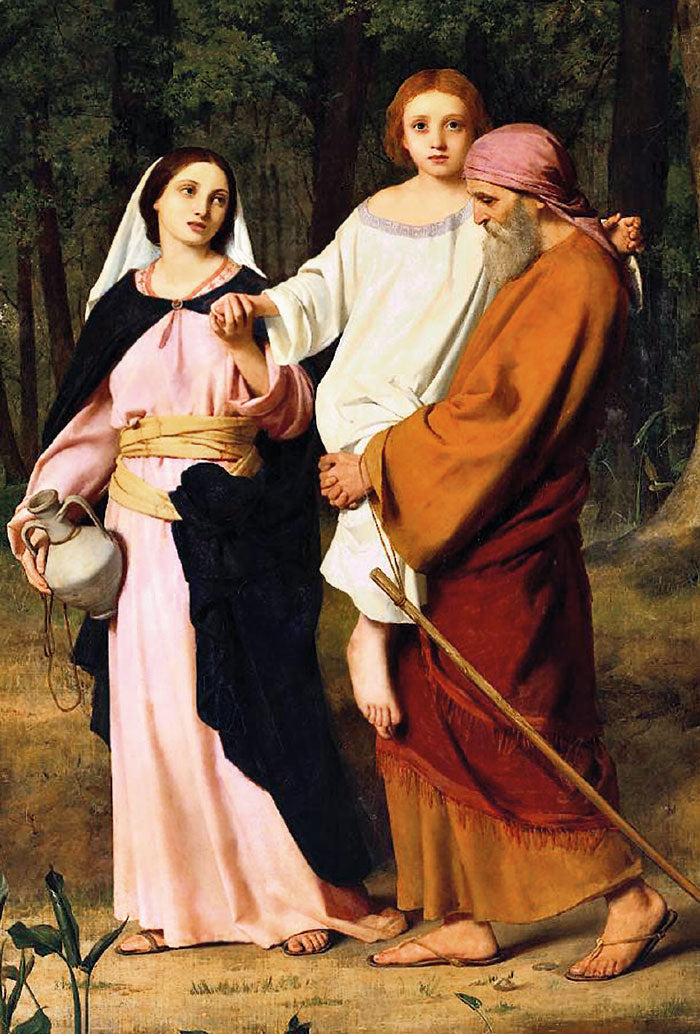 Santino Santa Famiglia. Sul retro "San Giuseppe, uomo della speranza"