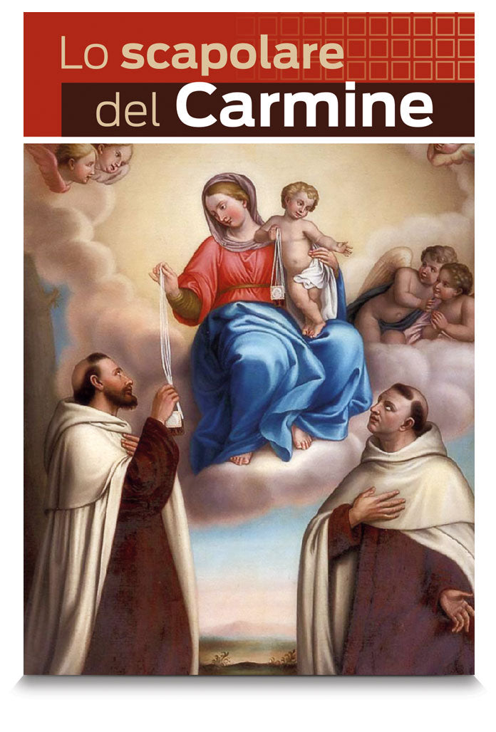 Pieghevole tre ante "Lo scapolare del Carmine"