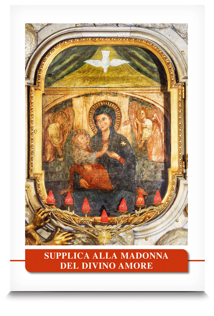 Pagellina due ante "Supplica alla Madonna del Divino Amore"