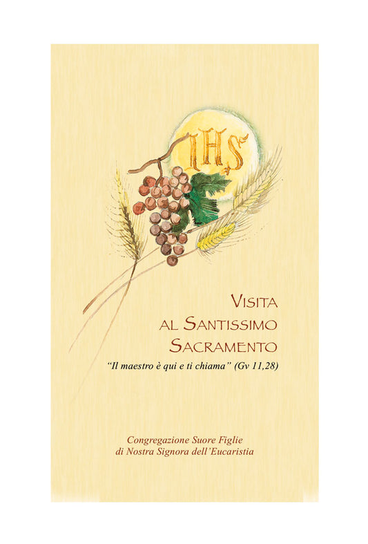 Biglietto pieghevole "Visita al Santissimo Sacramento"