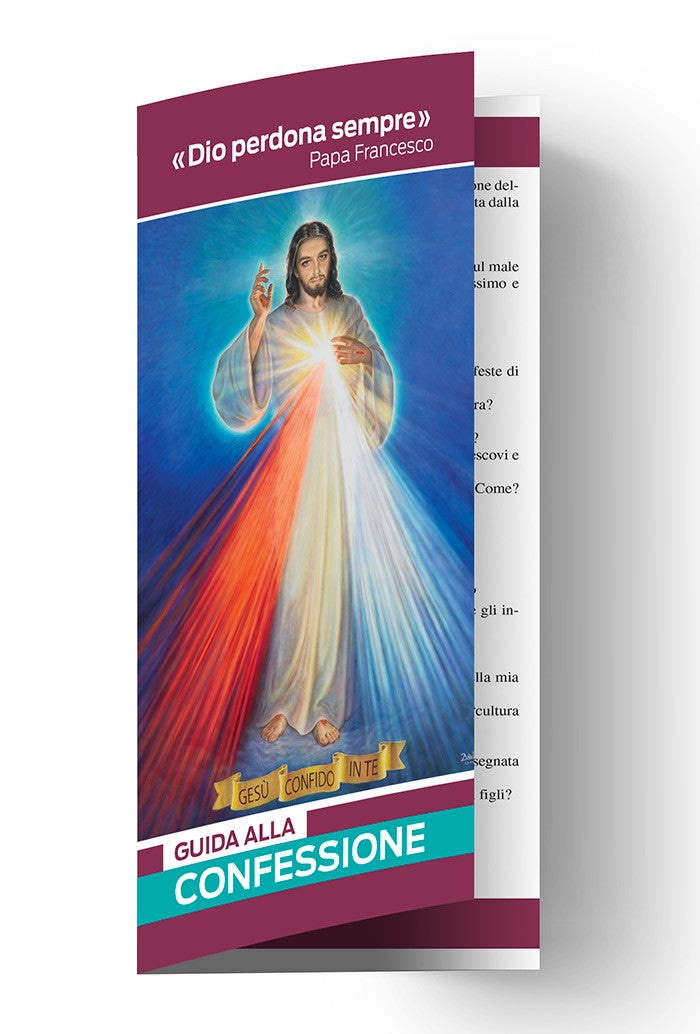 Pieghevole "Guida alla confessione"