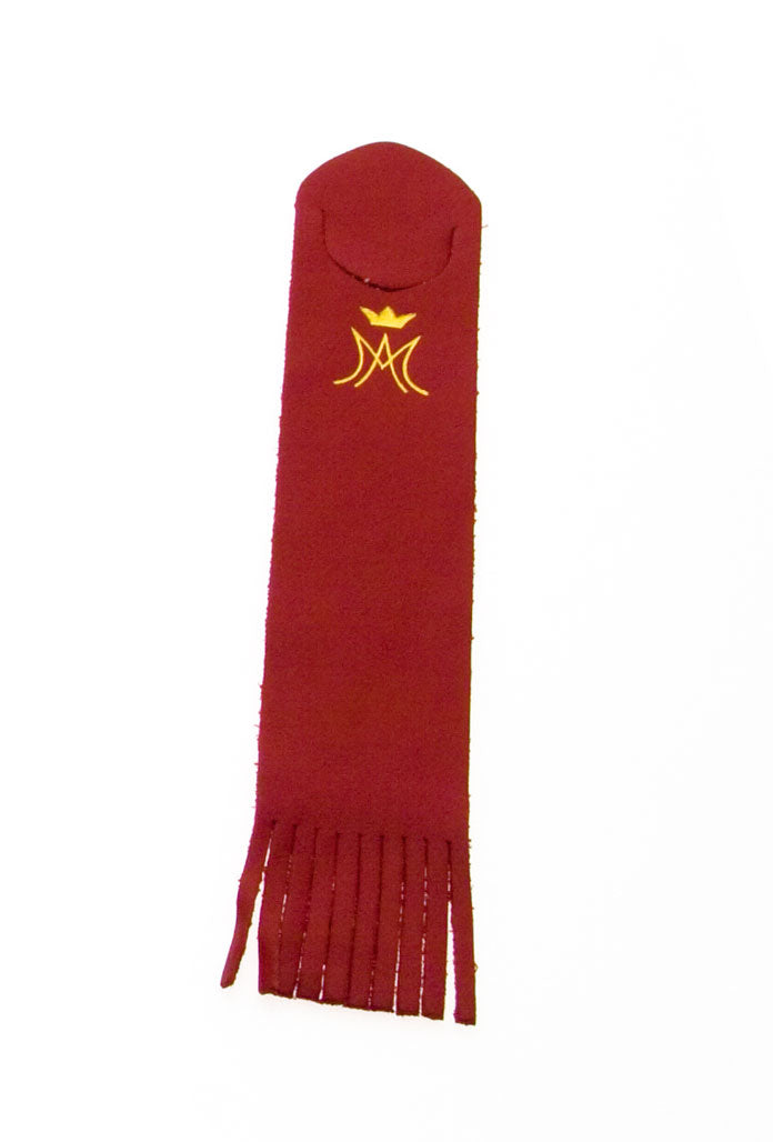 Segnalibro in pelle