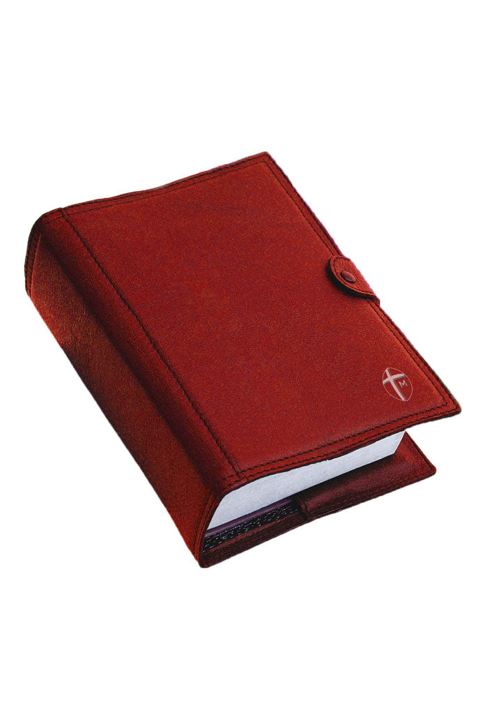 Custodia in pelle, per "La sacra Bibbia" ed. Shalom