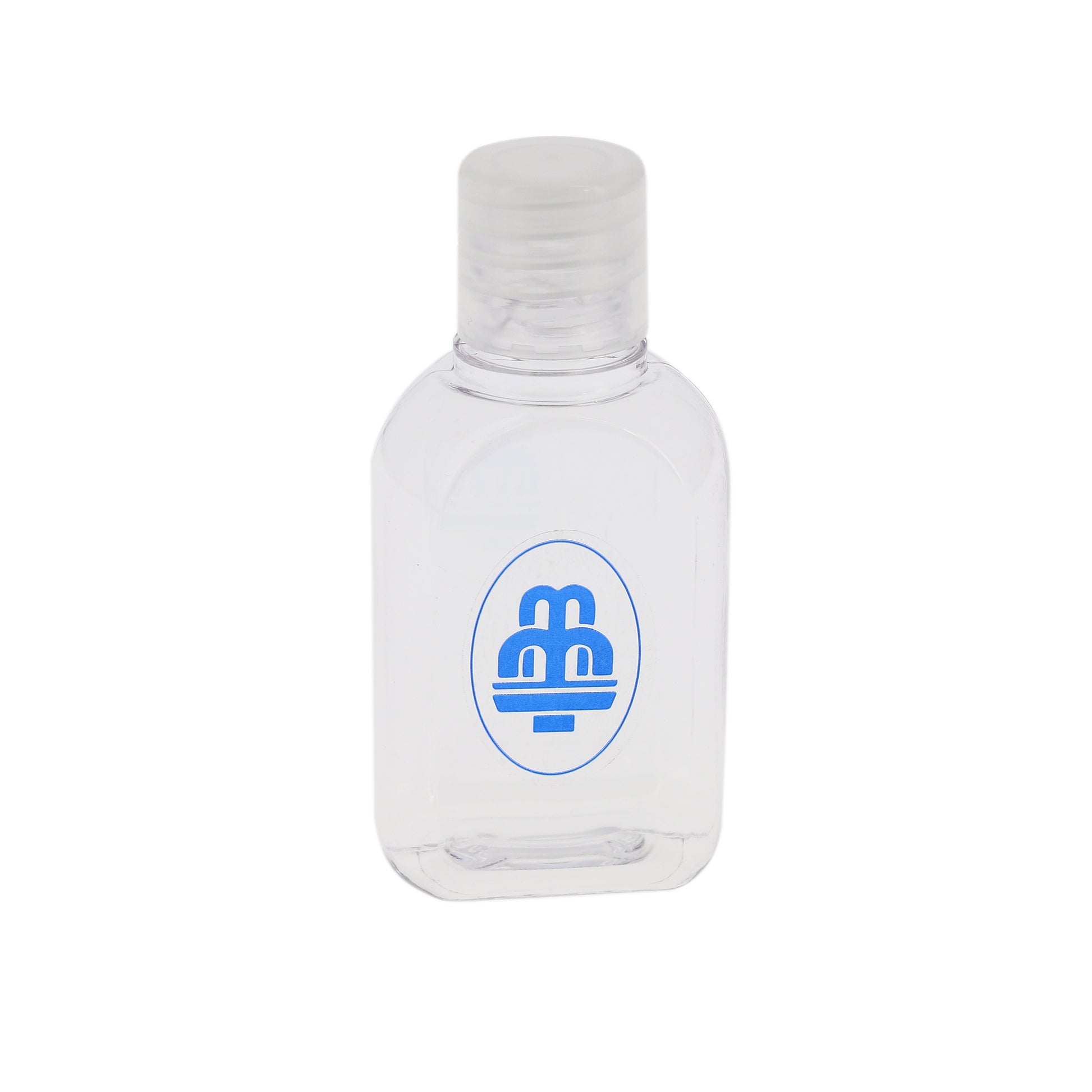 Bottiglietta per acqua benedetta da 50 ml in plastica, con adesivo. Dimensioni 8x4,4 cm