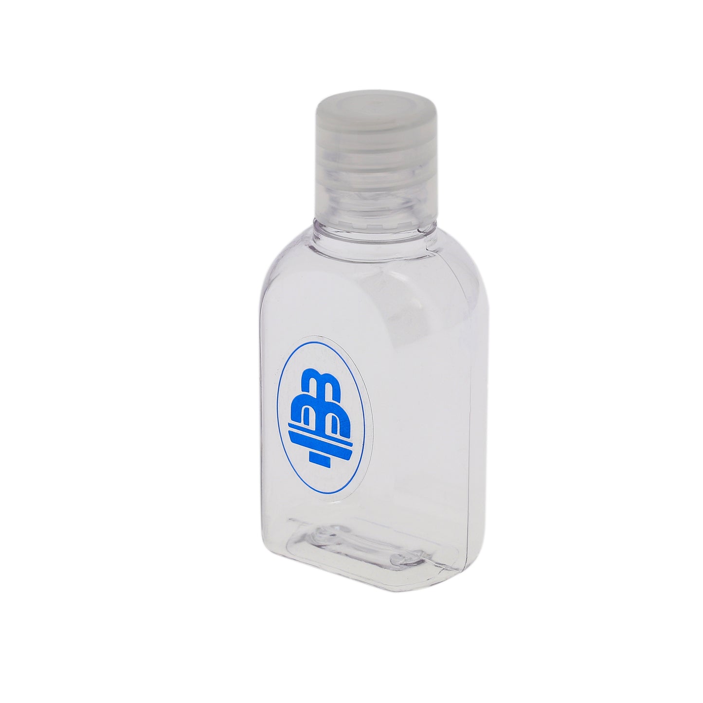 Bottiglietta per acqua benedetta da 50 ml in plastica, con adesivo. Dimensioni 8x4,4 cm
