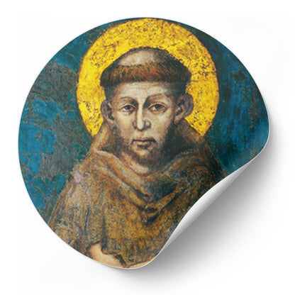 Adesivo san Francesco