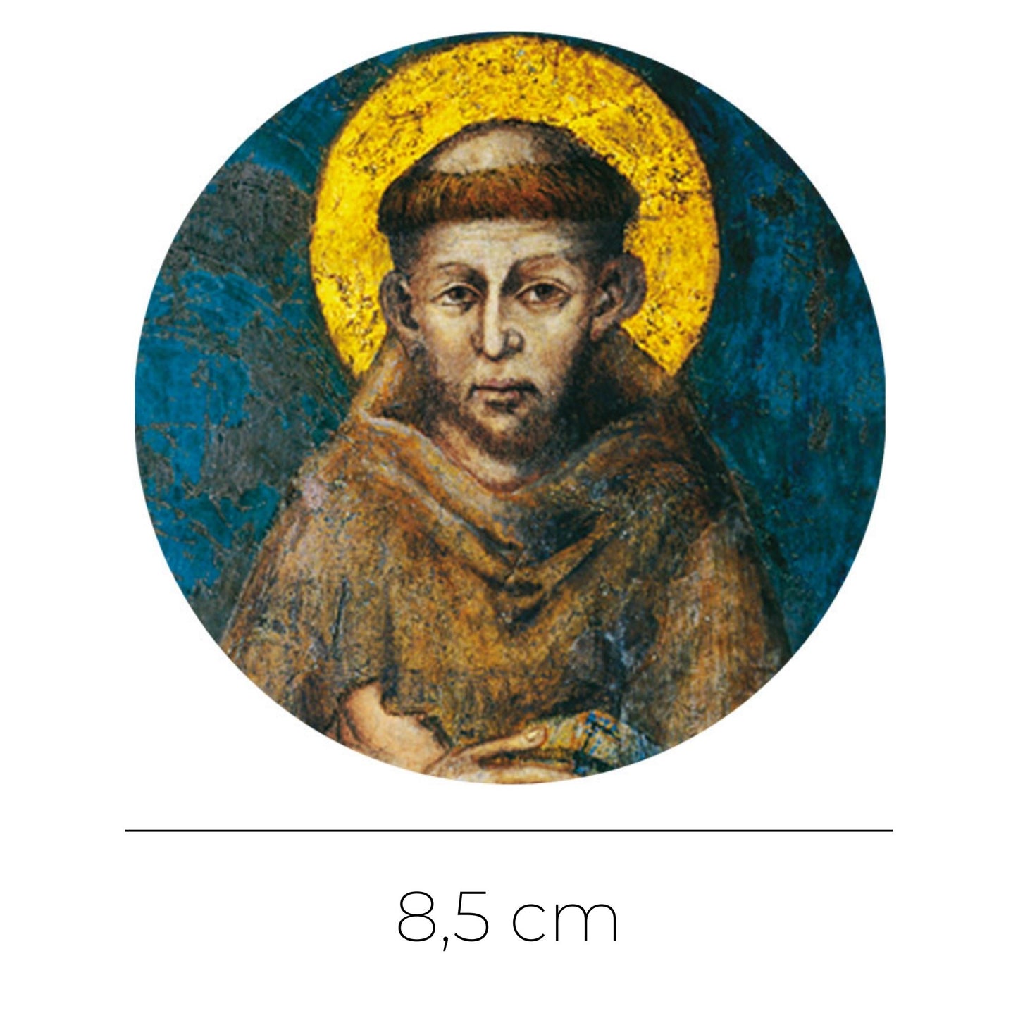 Adesivo san Francesco