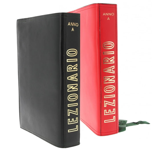 Custodia in pelle, per Lezionario - Anno A