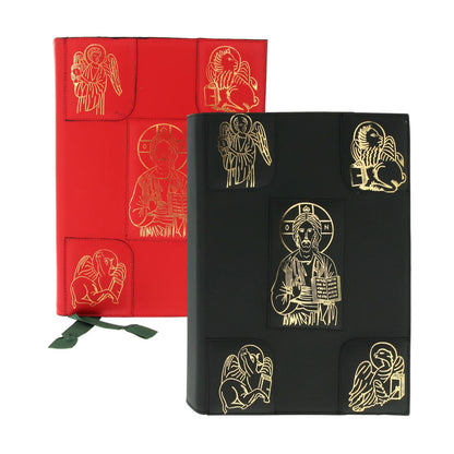 Custodia in pelle, per Lezionario domenicale e feriale