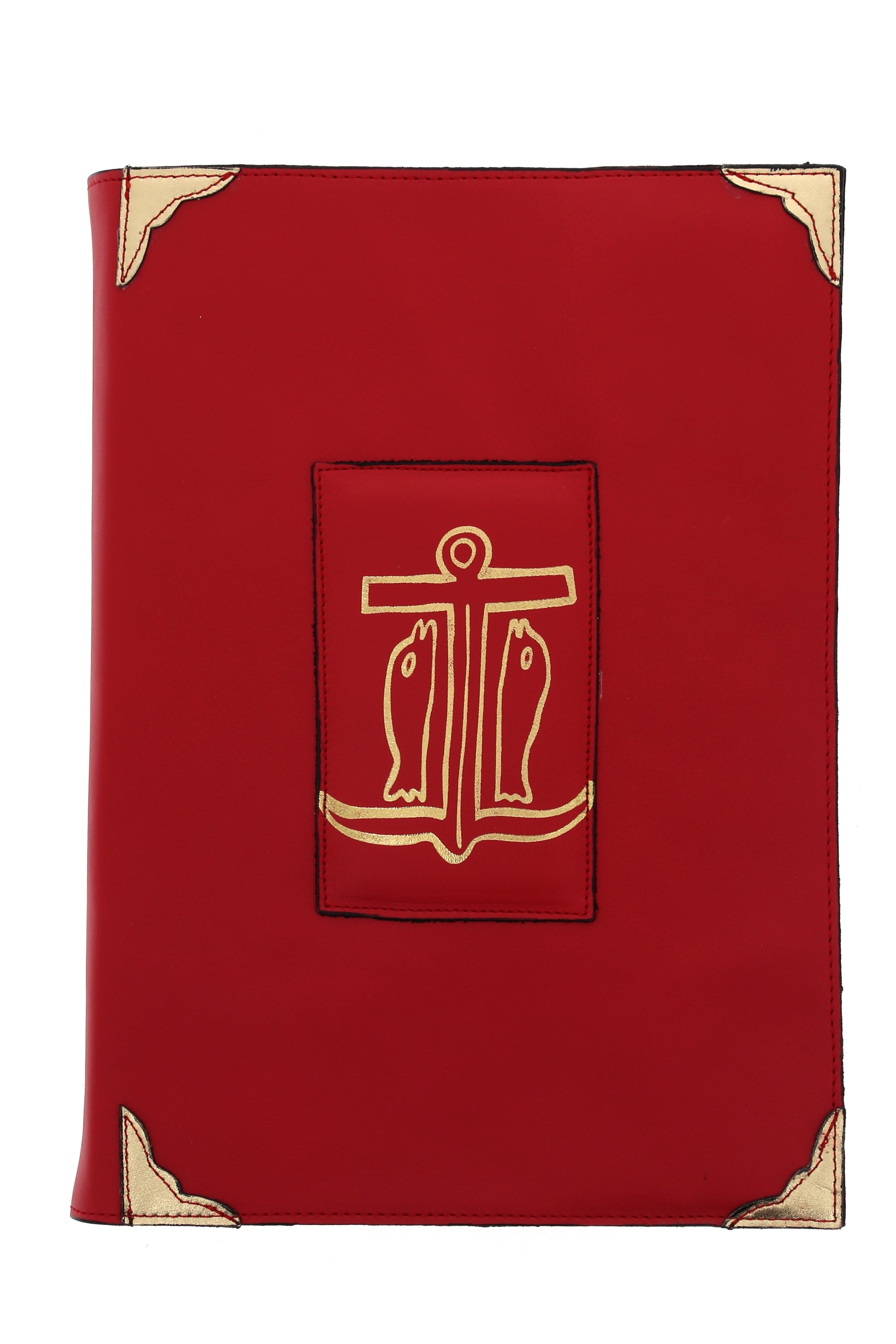 Custodia in pelle, per Lezionario feriale e festivo