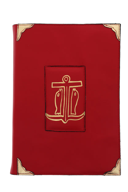 Custodia in pelle, per Lezionario feriale e festivo