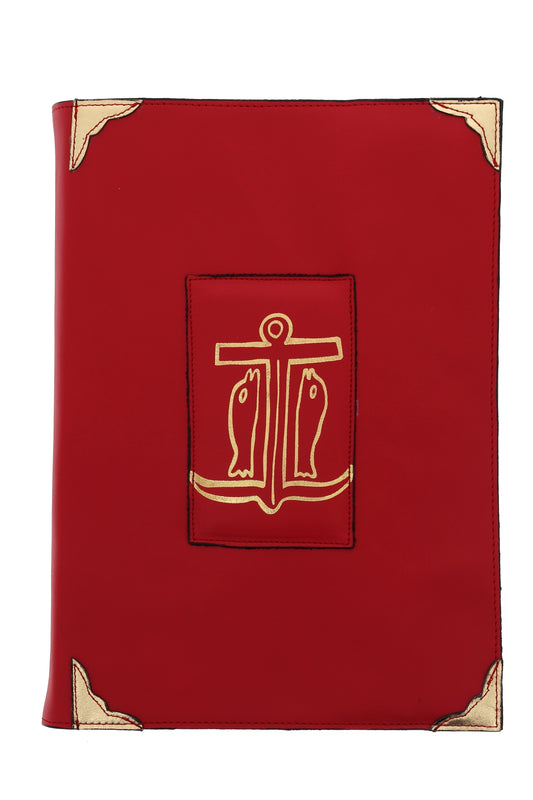 Custodia in pelle, per Lezionario feriale e festivo