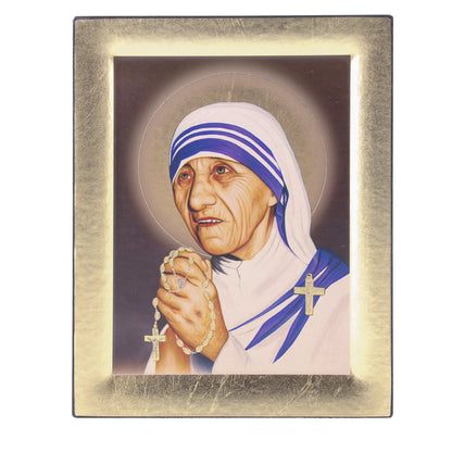 Icona "Santa madre Teresa di Calcutta". Dimensioni 15x19 cm