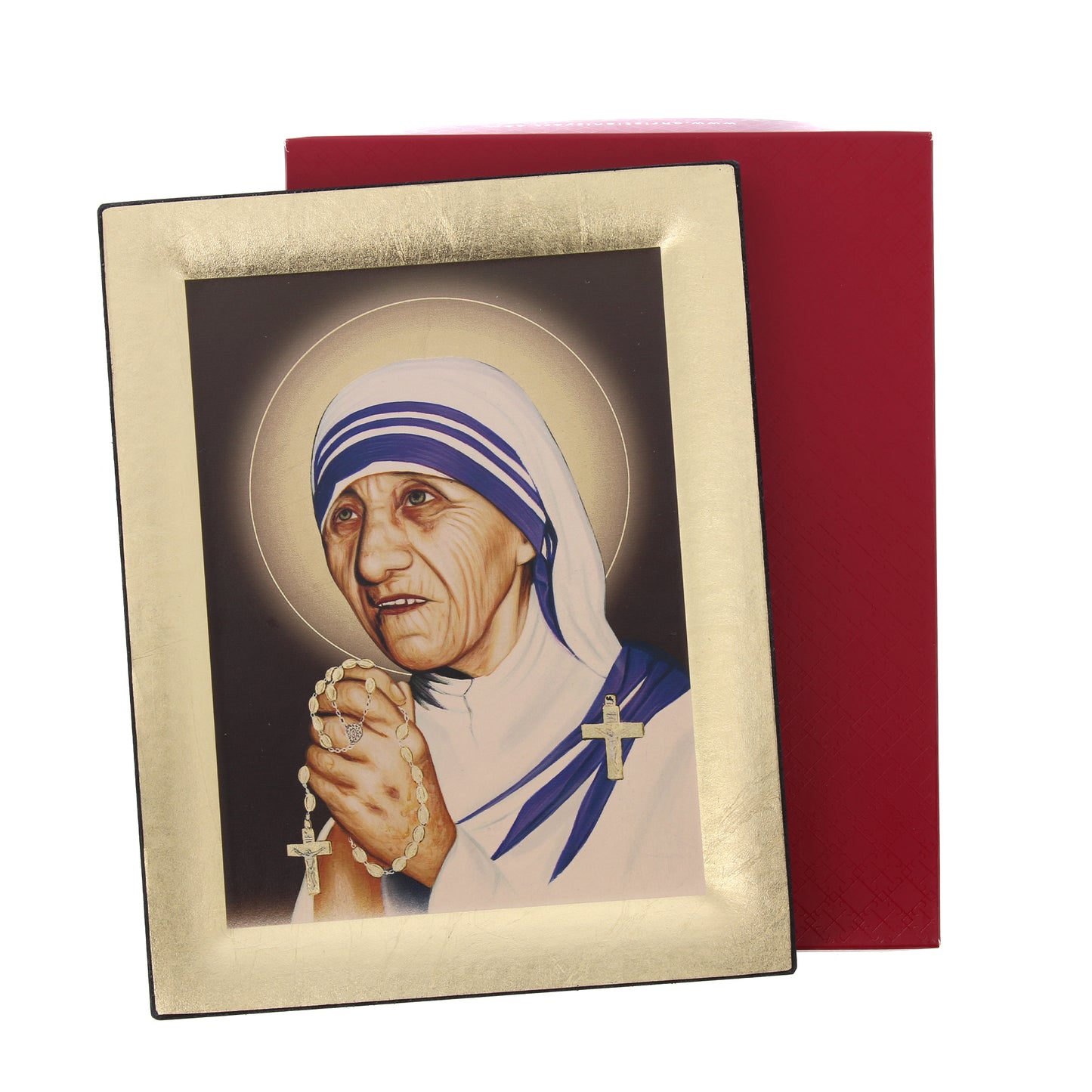 Icona "Santa madre Teresa di Calcutta". Dimensioni 15x19 cm