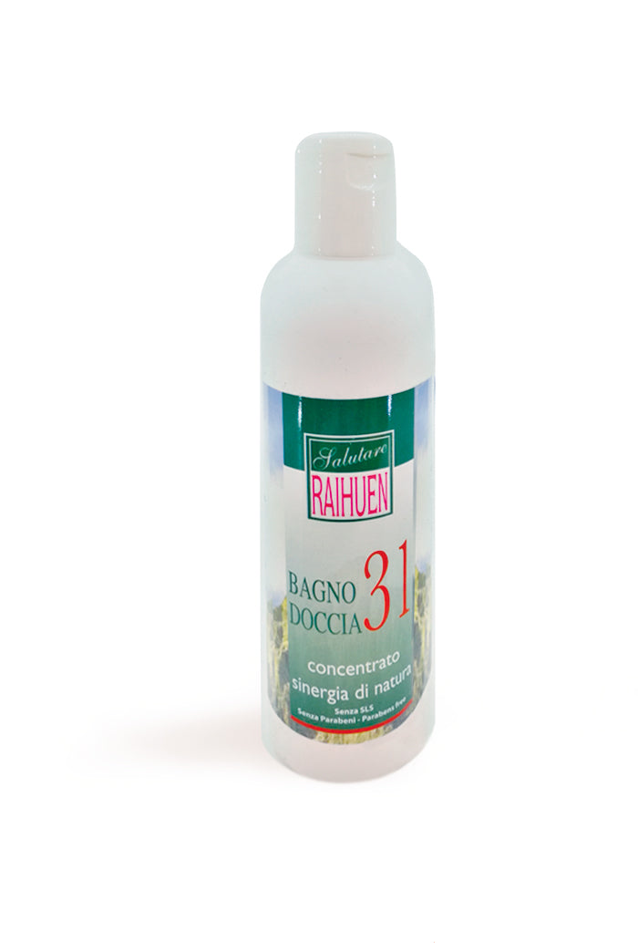 Linea Olio 31, bagnodoccia 31. Flacone da 250 ml