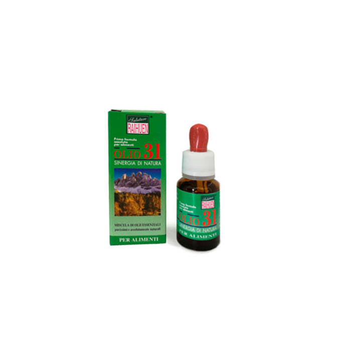 Linea Olio 31, per uso alimentare. 15 ml