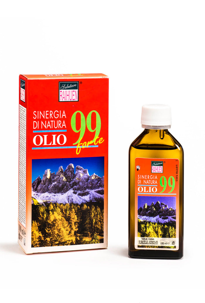 Olio 99 in flacone da 100 ml.