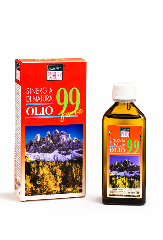Olio 99 in flacone da 100 ml.