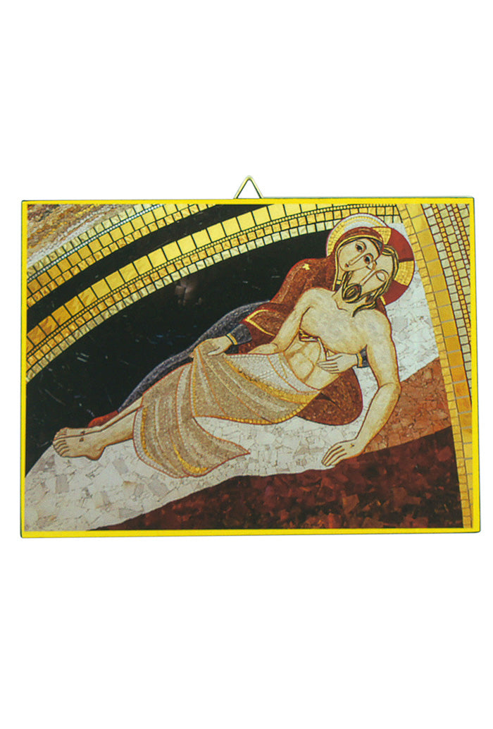 Icona "Pietà". Dimensioni 21x28,7 cm