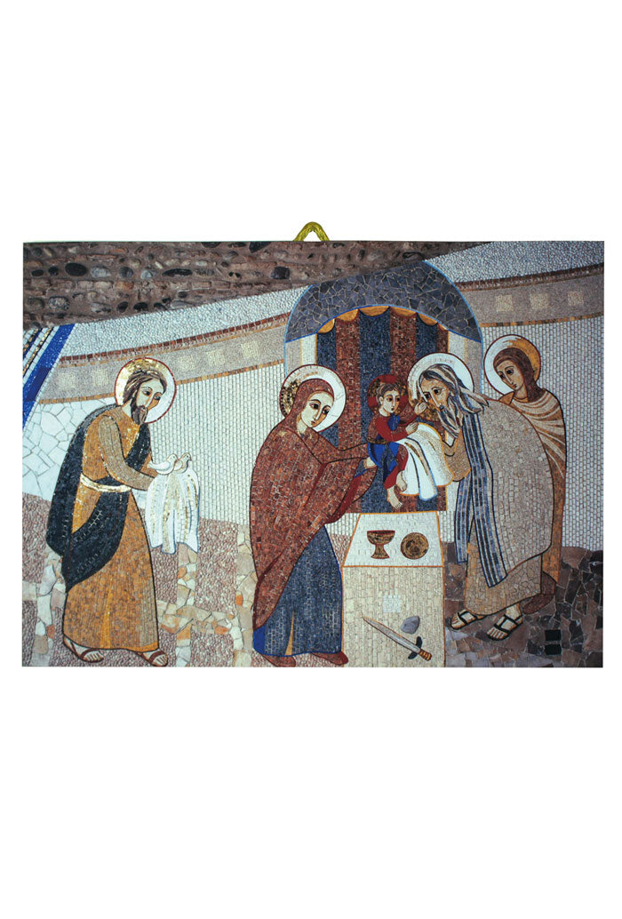 Icona "Presentazione al Tempio". Dimensioni 21x28,7 cm