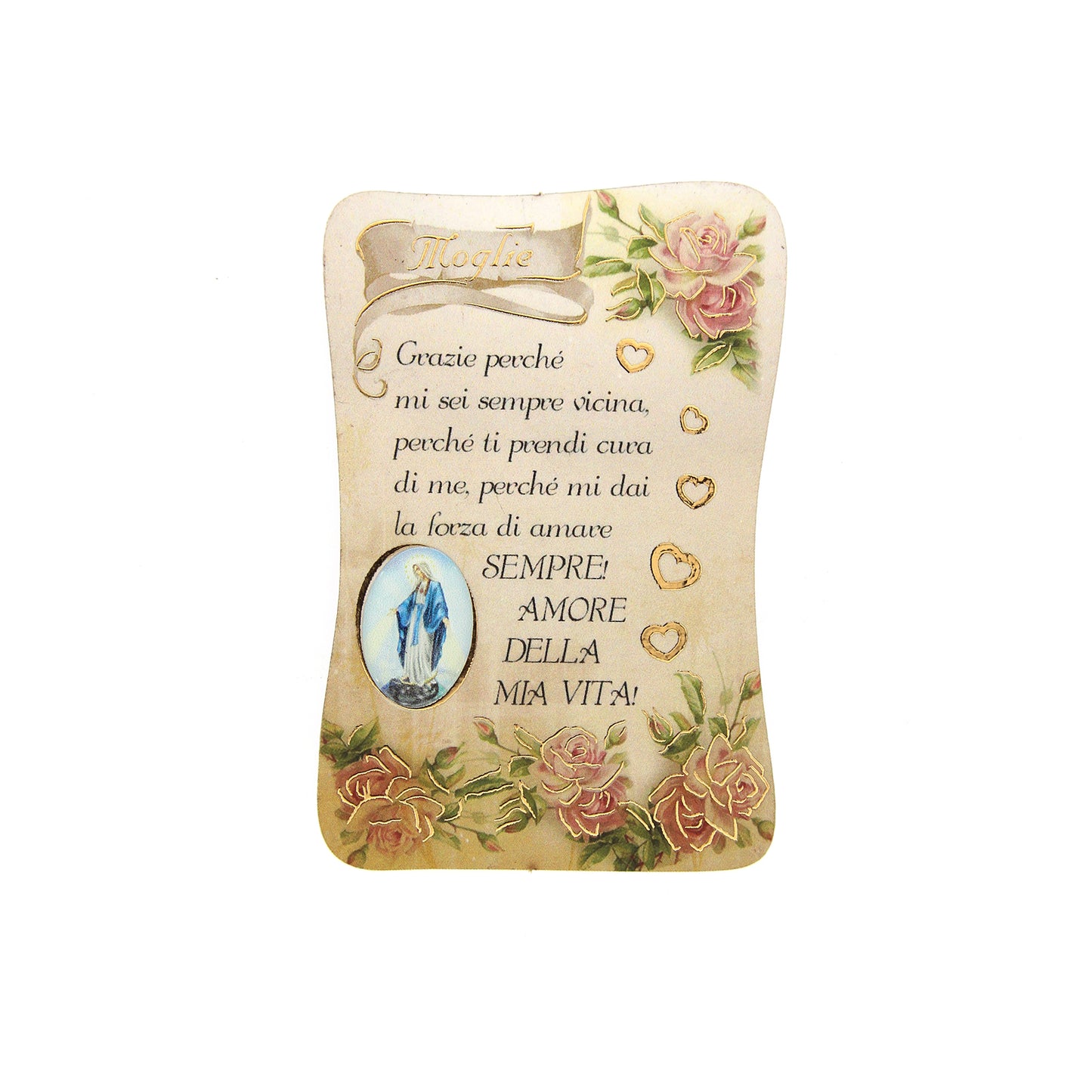 Magnete Calamita della famiglia. Altezza 9 cm.