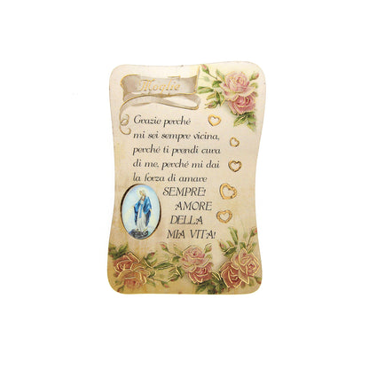 Magnete Calamita della famiglia. Altezza 9 cm.