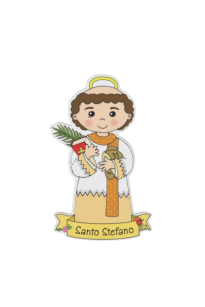 Calamita sagomata dei Santi. Soggetti assortiti. Dimensioni: 9x5 cm