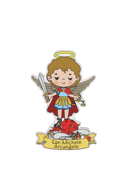 Calamita sagomata dei Santi. Soggetti assortiti. Dimensioni: 9x5 cm