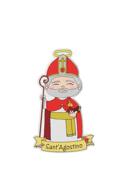 Calamita sagomata dei Santi. Soggetti assortiti. Dimensioni: 9x5 cm