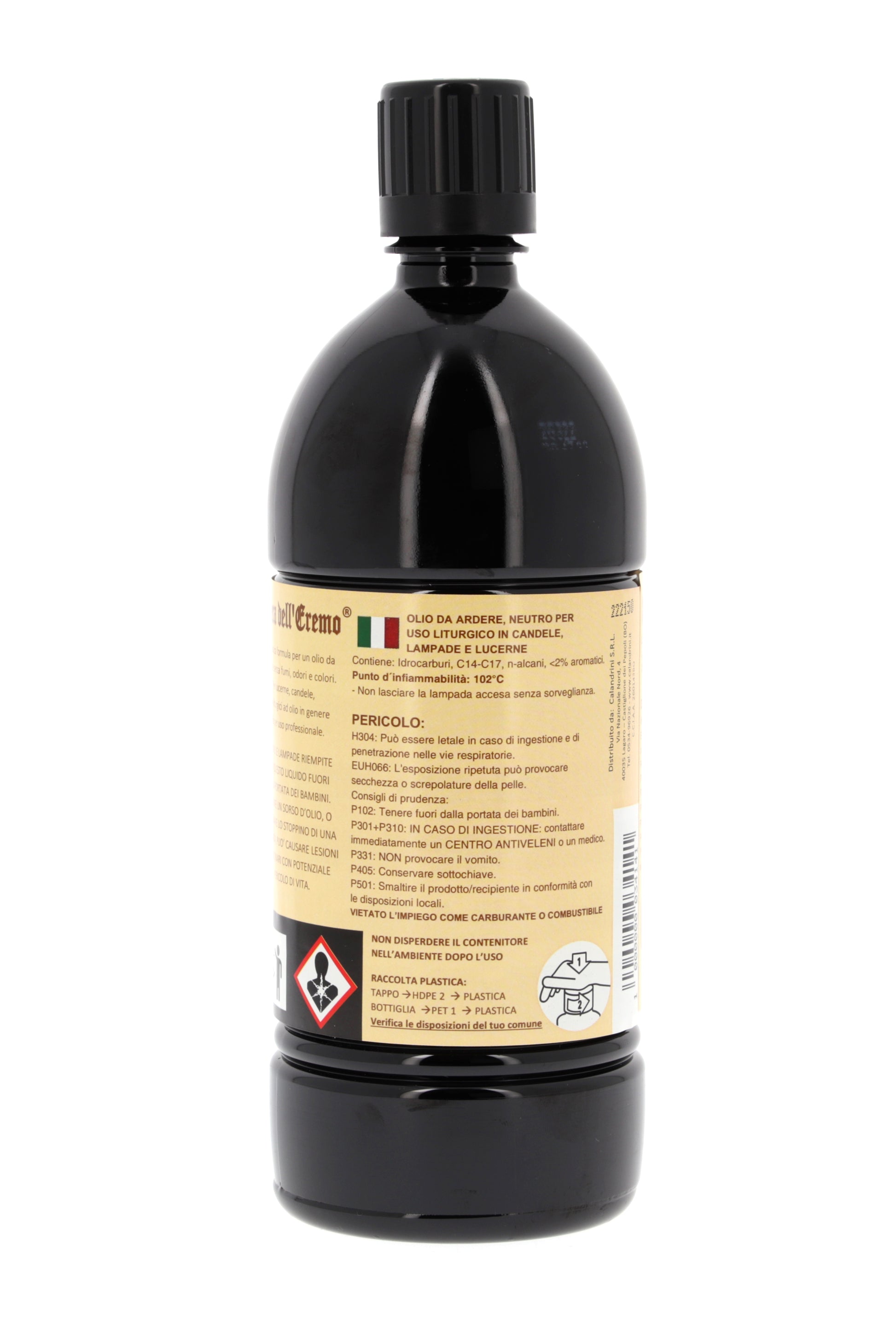 Cera liquida dell'Eremo bottiglia 1 litro - punto focale 102°