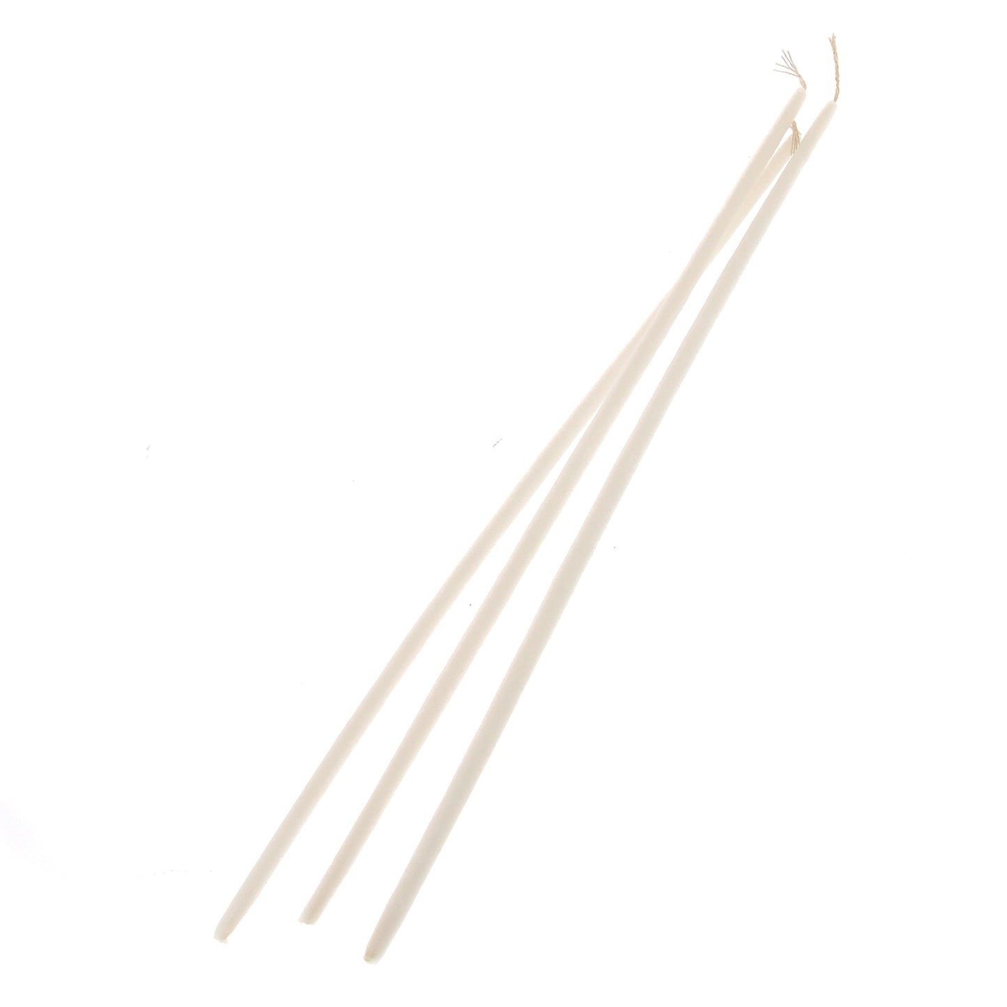 Astuccio 100 candelini non gocciolanti per Candelora e celebrazioni. H. 40 cm