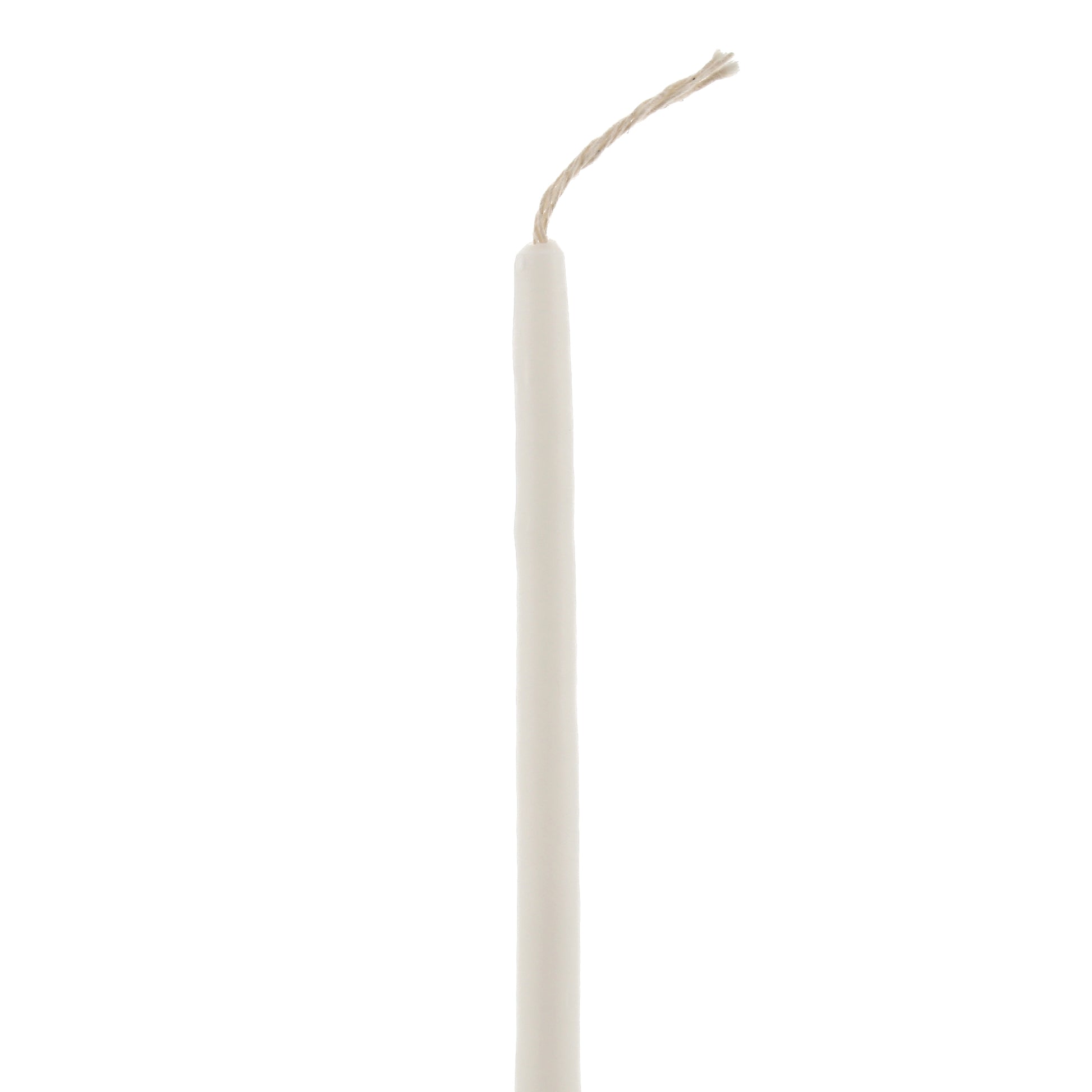 Astuccio 100 candelini non gocciolanti per Candelora e celebrazioni. H. 40 cm