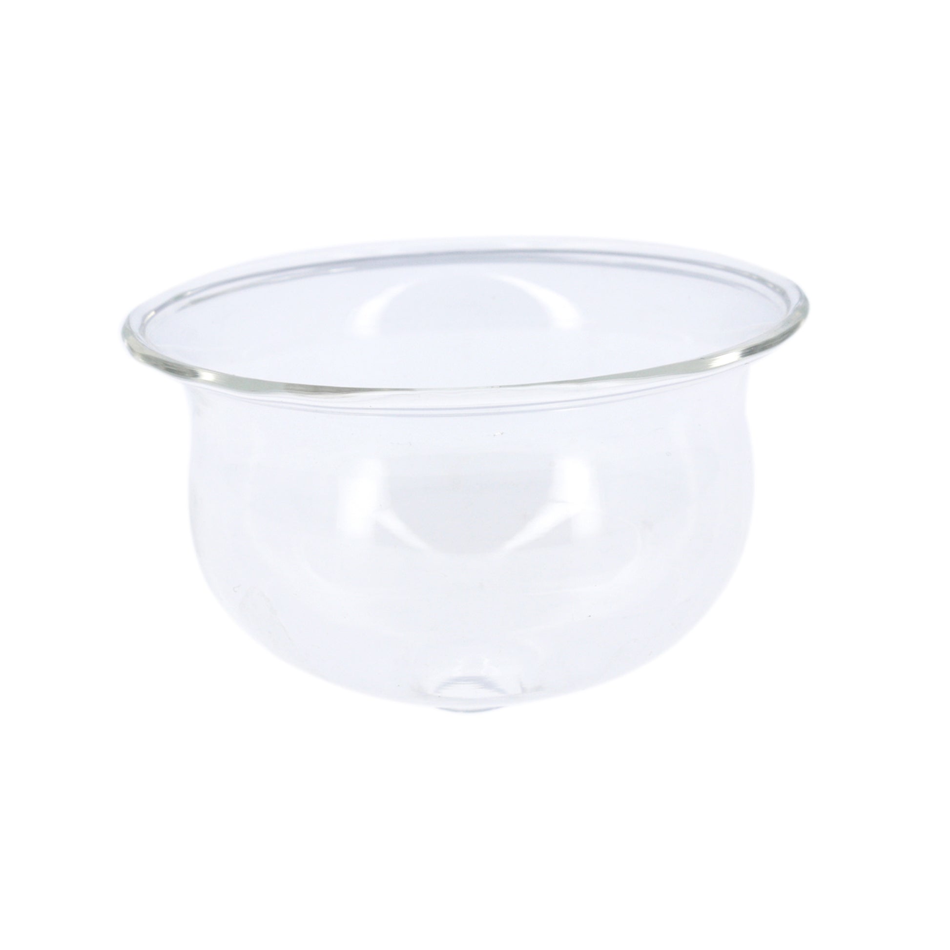 Luminello in vetro da appoggio per portavetro Santissimo. Diametro 8 cm