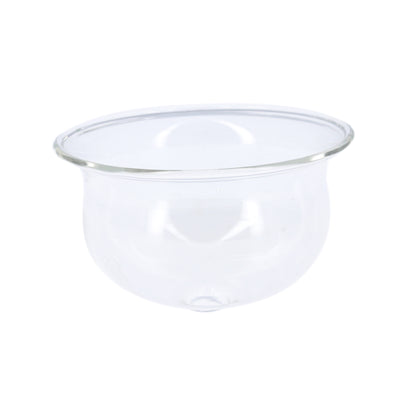 Luminello in vetro da appoggio per portavetro Santissimo. Diametro 8 cm