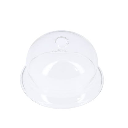 Luminello in vetro da appoggio per portavetro Santissimo. Diametro 8 cm