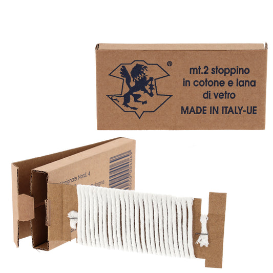 Confezione ricambio stoppino da 2 metri