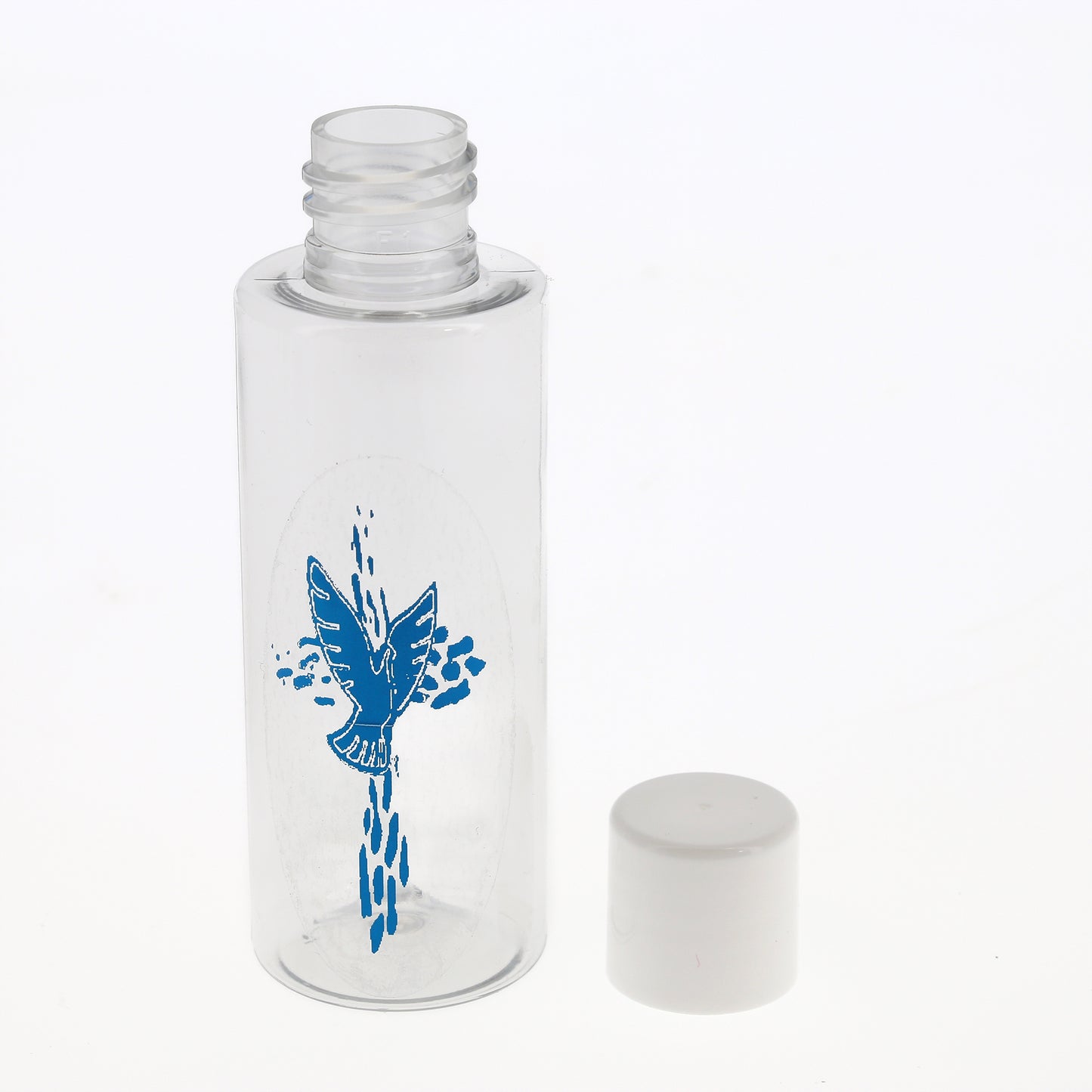 Bottiglietta in plastica per acqua santa. Capienza 50 ml