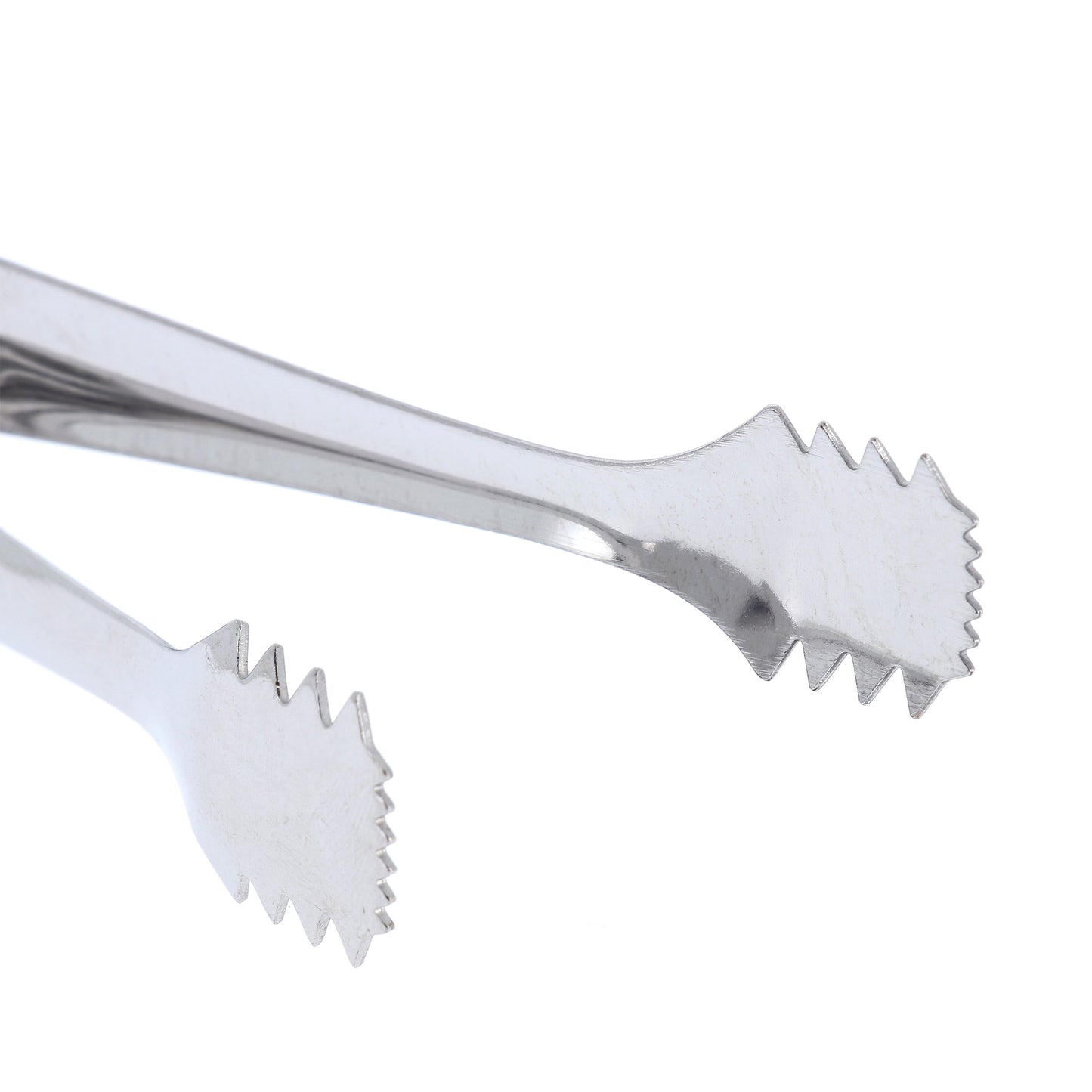 Pinza in metallo per carboncino. Dimensioni 2x11 cm