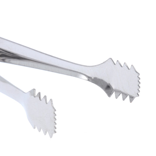 Pinza in metallo per carboncino. Dimensioni 2x11 cm