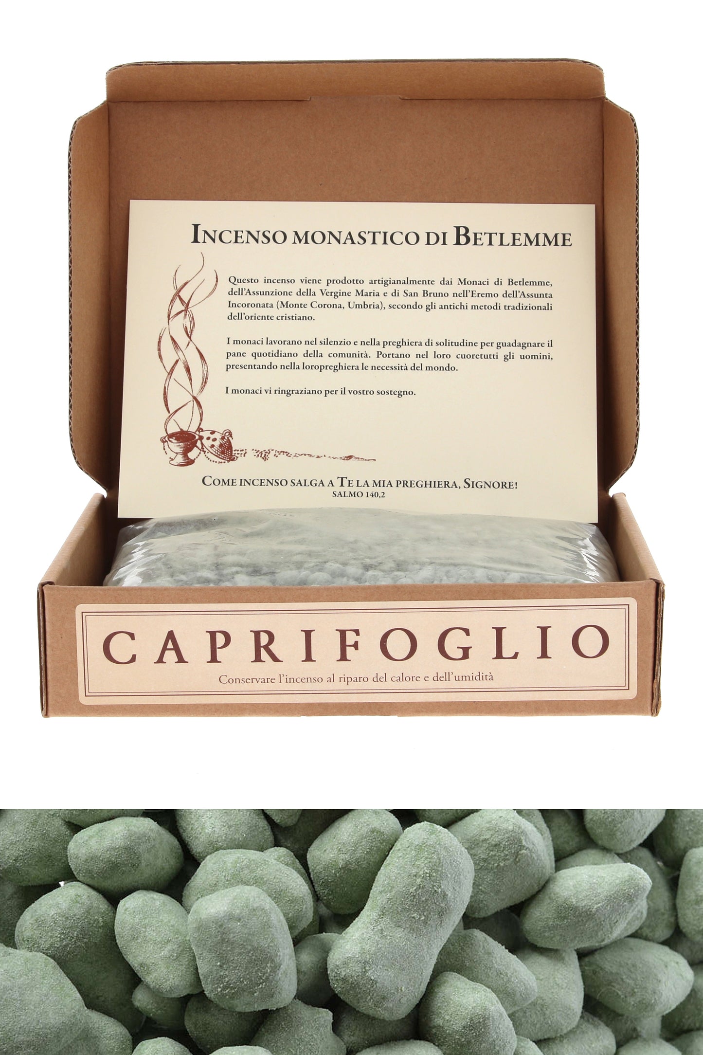 Incenso dei Monaci di Betlemme confezione da 450gr