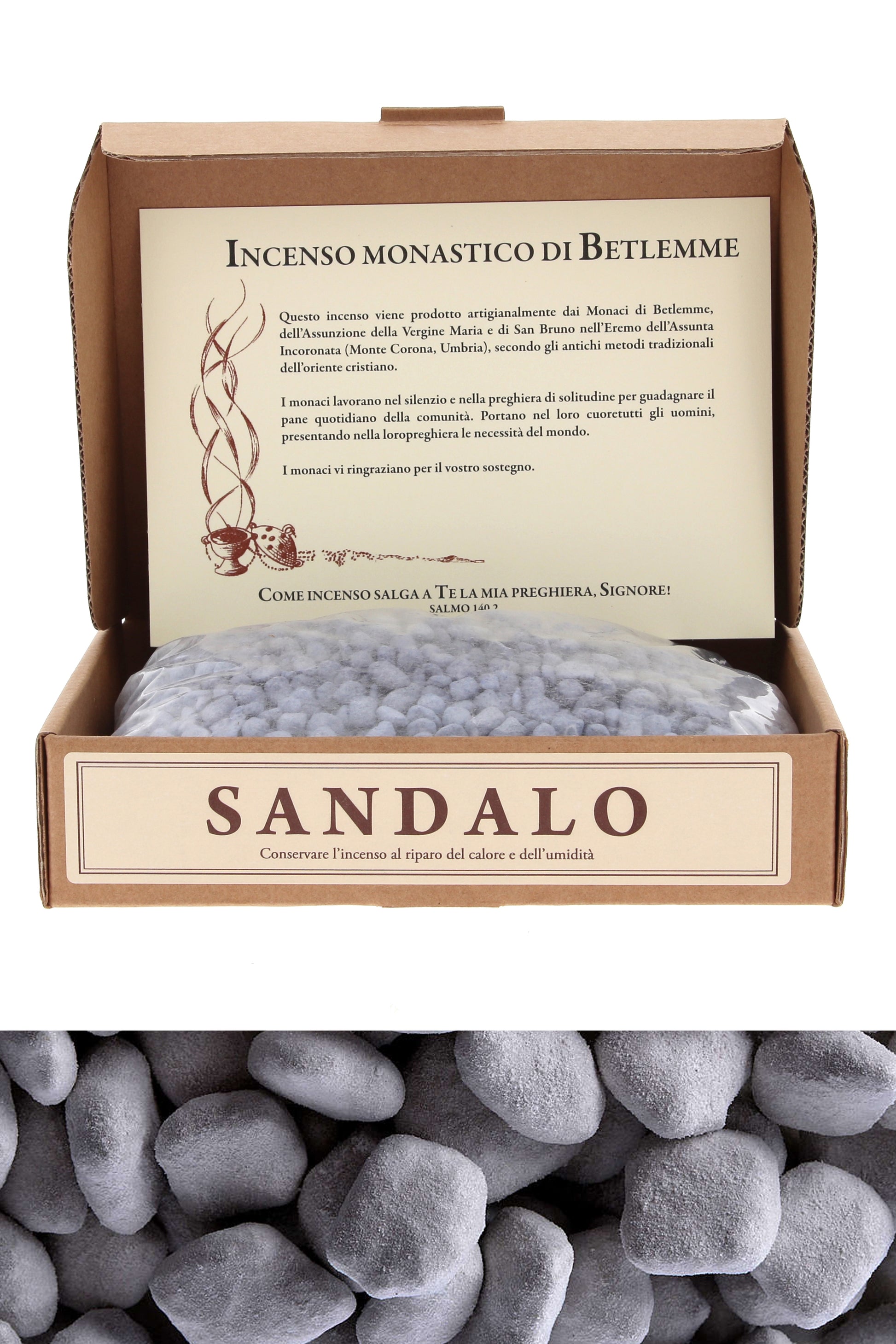 Incenso dei Monaci di Betlemme. Confezione da 225gr