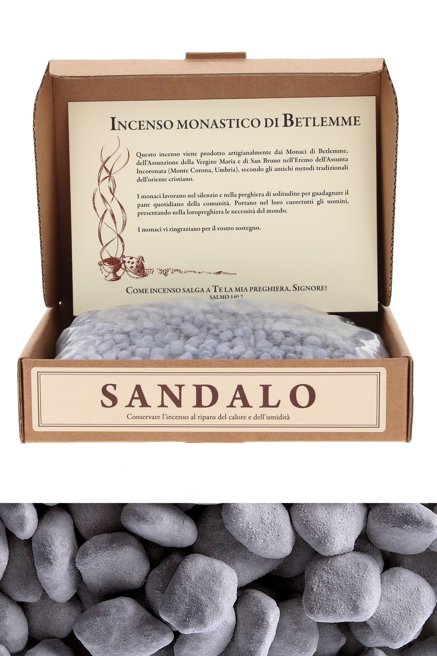 Incenso dei Monaci di Betlemme confezione da 450gr