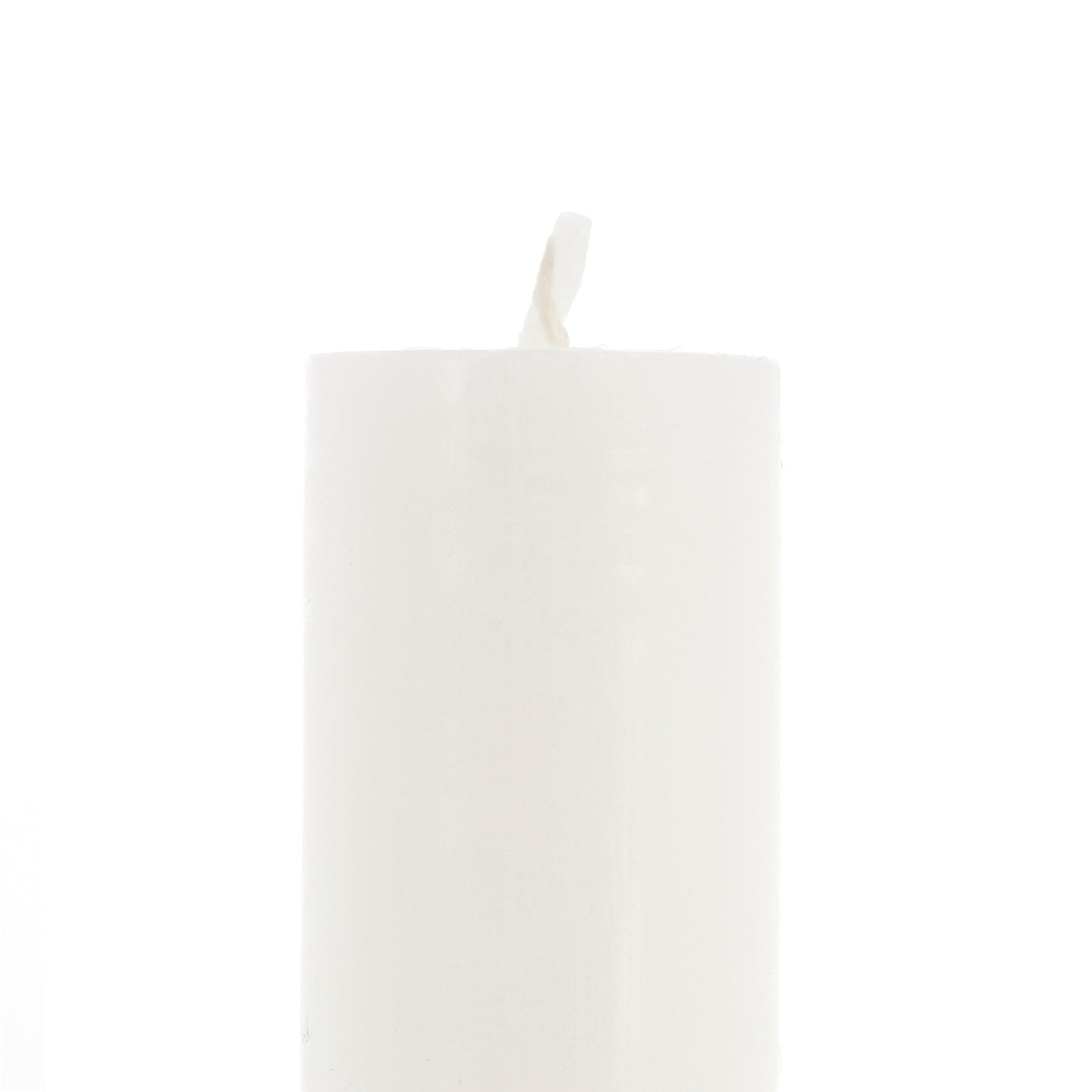 Candela cero per Liturgia, Avvento e Quaresima in cera bianca. Dimensioni 4x25