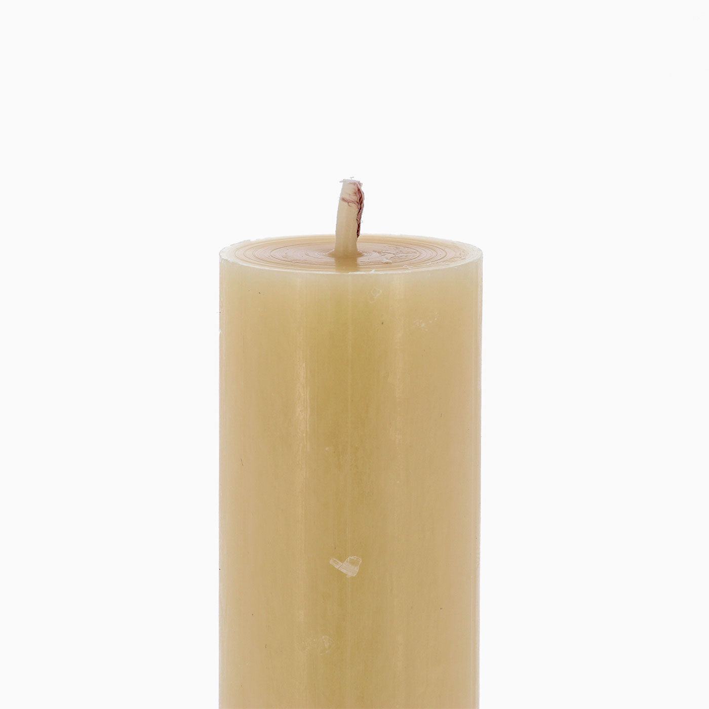 Candela cero per Liturgia, Avvento e Quaresima in cera d'api. Dimensioni 4x25 cm