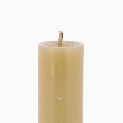 Candela cero per Liturgia, Avvento e Quaresima in cera d'api. Dimensioni 4x25 cm