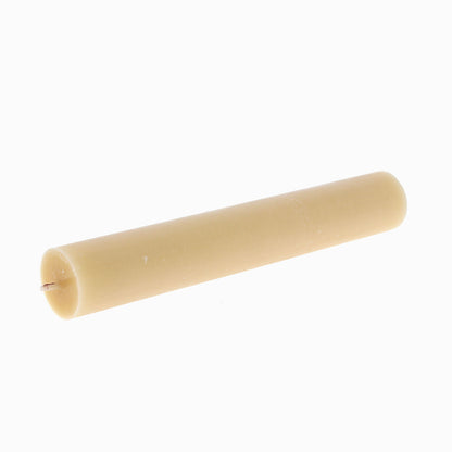 Candela cero per Liturgia, Avvento e Quaresima in cera d'api. Dimensioni 4x25 cm