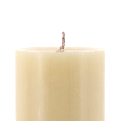 Candela Cero per Liturgia, Avvento e Quaresima in cera d'api. Dimensioni 8x30 cm
