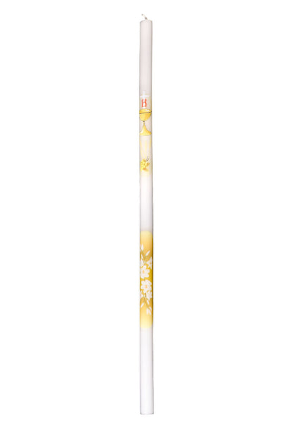 Candela per Comunione. Dimensioni 2x60 cm