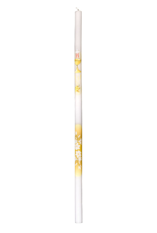 Candela per Comunione. Dimensioni 2x60 cm