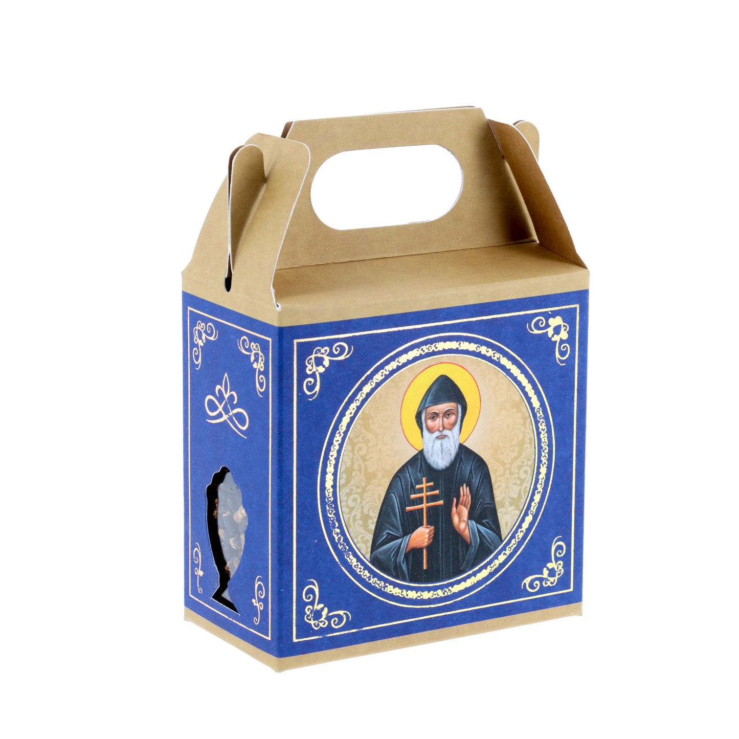 Confezione con incenso e carboncini. Soggetti assortiti.